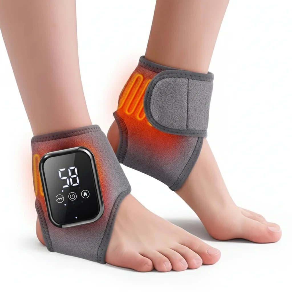 Ankelmassager - Lindra smärta enkelt! - DinFotButikAnkelmassager - Lindra smärta enkelt! - Infrared Foot Therapy Device for Blood Flow & Stiff Joints |